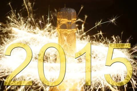 New year 2015 Stock-Illustration