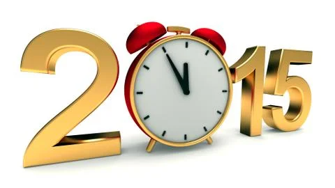 New year 2015 Stock Illustration