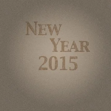 New year 2015. Stock Illustration