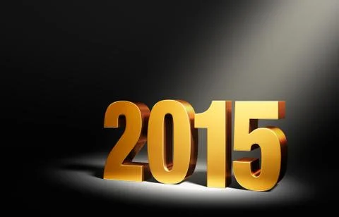 New year 2015 Stock Illustration