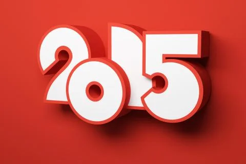 New year 2015 Stock Illustration