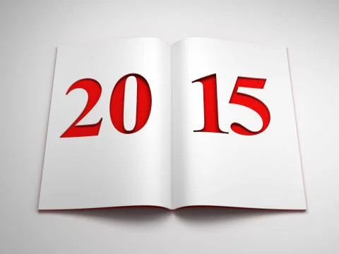 New year 2015 Stock Illustration