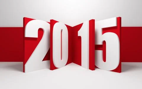 New year 2015 Stock Illustration
