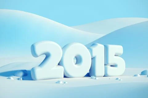 New year 2015 Stock Illustration