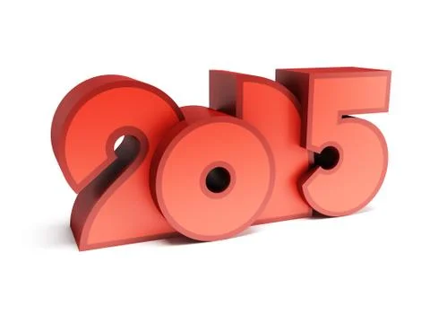 New year 2015 Stock-Illustration