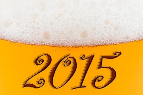 New year 2015 Illustrazione stock