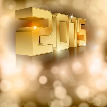 New year 2015 스톡 일러스트