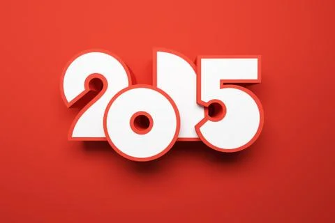 New year 2015 Stock Illustration