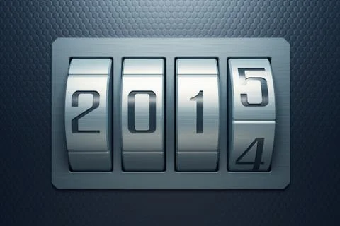 New year 2015 Stock Illustration