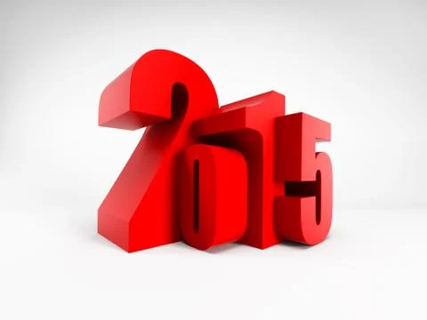 New year 2015 Illustrazione stock
