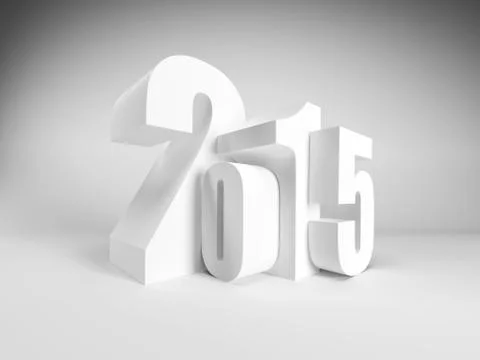 New year 2015 Stock-Illustration