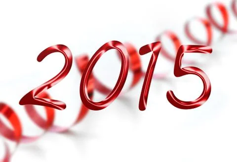 New year 2015 Stock Illustration