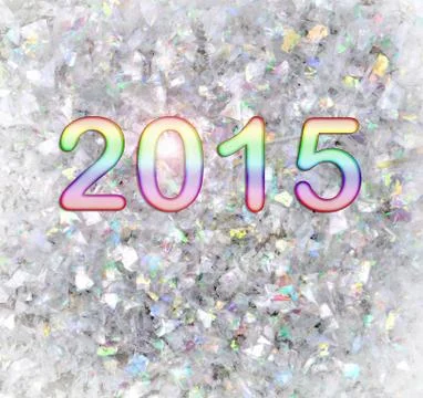 New year 2015 Stock Illustration