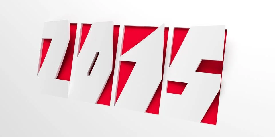 New year 2015 Stock Illustration