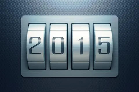 New year 2015 Stock Illustration