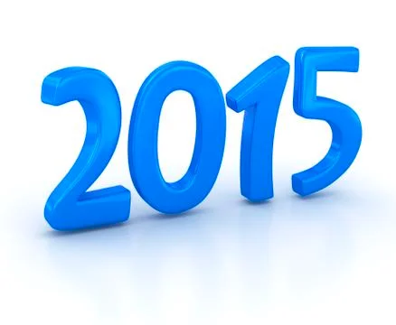 New year 2015 Stock Illustration