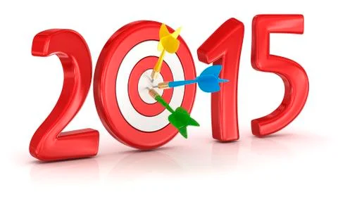 New year 2015 스톡 일러스트