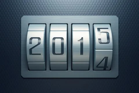 New year 2015 Stock Illustration