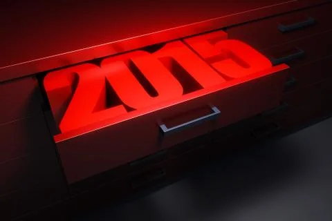 New year 2015 Stock-Illustration
