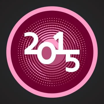 New year 2015 Stock Illustration