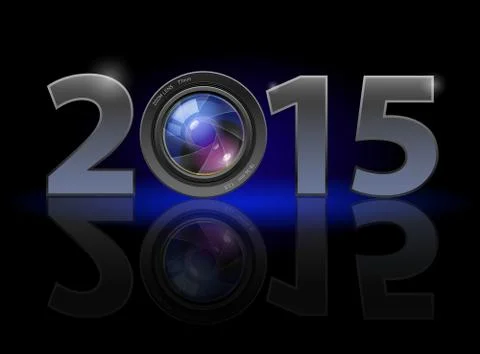 New Year 2015 Stock Illustration
