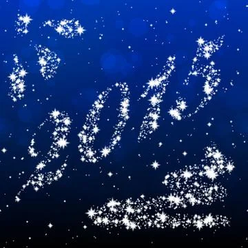 New year 2015 star image generated hires texture Illustrazione stock