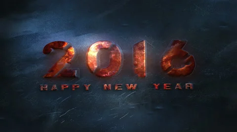 New Year 2016 Countdown Animation Vidéo 55829550