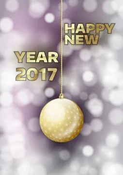 New Year 2016 Stock Illustration