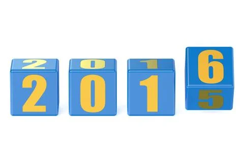 New Year 2016 Stock Illustration