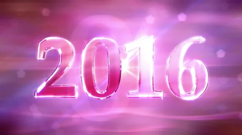 New Year 2016 Loopable Animation Stock-Footage 55772546
