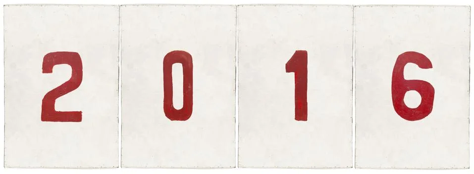 New year 2016 of the monkey Foto stock