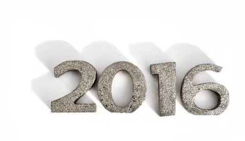 New year 2016 Stock Photos