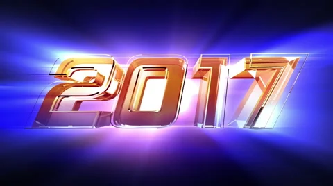 New Year 2017 Countdown Animation Stock-Footage 65442701