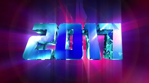 New Year 2017 Countdown Animation Stock Footage 65443178