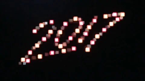 New year 2017 Video stock 69759559