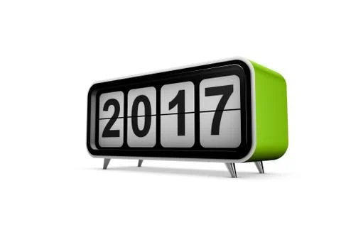 New year 2017 Stock Illustration