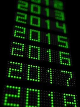 New year 2017 Stock Illustration