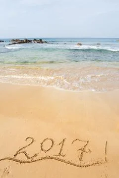 New Year 2017 Stock Photos