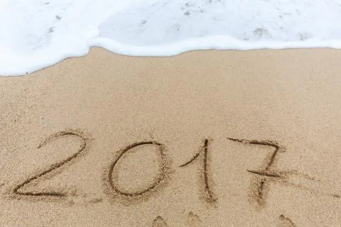New year 2017 Stock Photos