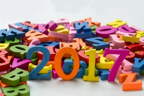 New year 2017. Stock-Fotos