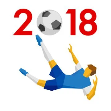 New Year 2018 concept - 스톡 일러스트