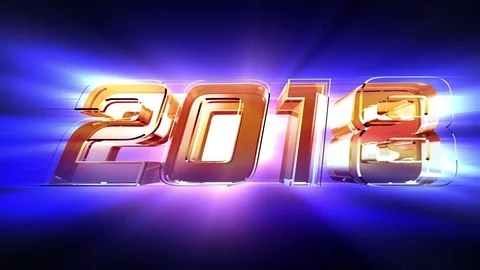 New Year 2018 Countdown Animation Stock Footage 79658784