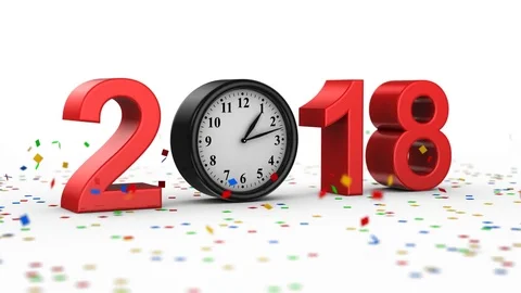 New Year 2018 Stock Footage 81052158