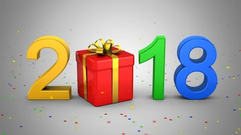 New Year 2018 Stock Footage 81597166