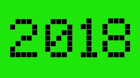 New Year 2018 Video stock 82336572