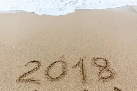 New year 2018 스톡 사진