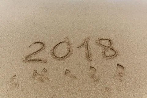 New year 2018 스톡 사진