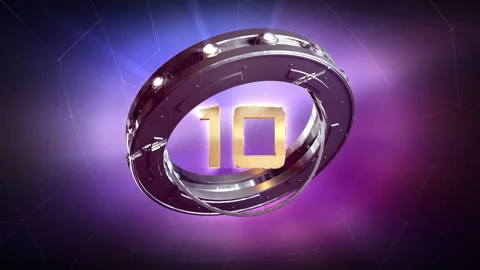 New Year 2019 Countdown Animation Stock Footage 95062327