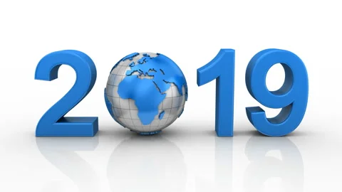 New Year 2019 Stock Footage 96632778