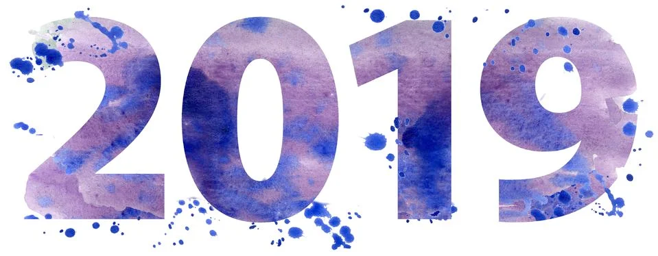 New year 2019 Иллюстрация